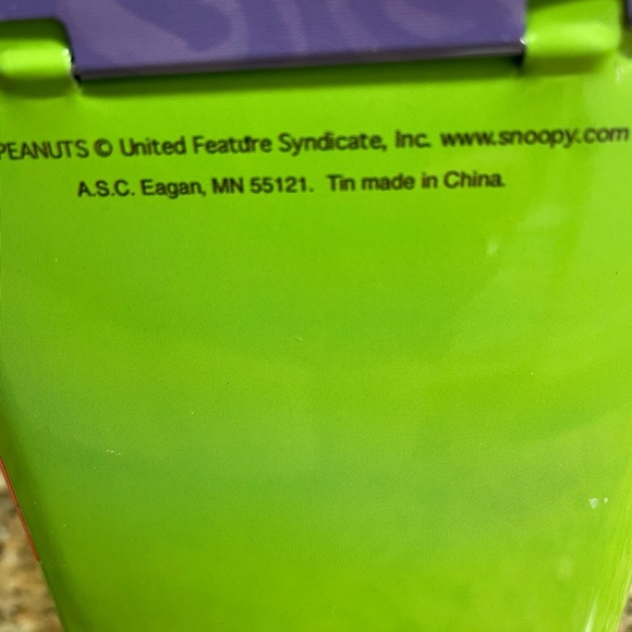 Snoopy/Peanuts lunch pail - vintage - Picture 7 of 7